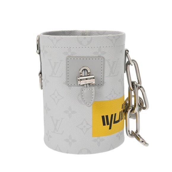 LOUIS VUITTON Monogram Chalk Nano Gray M44631 shoulder bag 800000134442000 - Picture 1 of 10